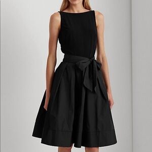 Lauren Ralph Lauren Taffeta Sleeveless Dress